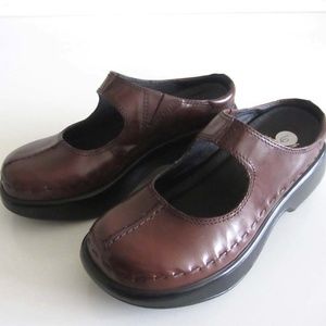 Dansko Midori mary jane mules slide clogs 36 6 US